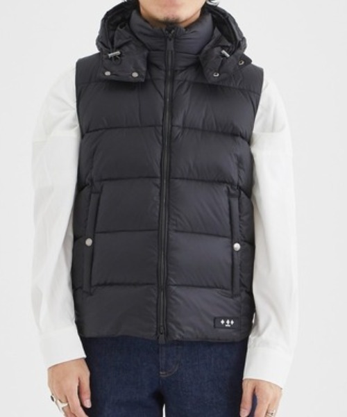 STUDIOUS(ステュディオス)の「【TATRAS / タトラス】TOSURA VANCET BOA / トスラ(ダウンベスト・メンズ・ブラック/ネイビー・2/3)」の4枚目の写真