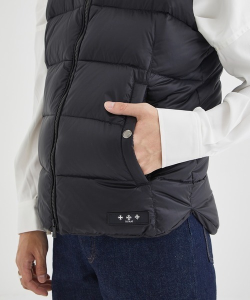 STUDIOUS(ステュディオス)の「【TATRAS / タトラス】TOSURA VANCET BOA / トスラ(ダウンベスト・メンズ・ブラック/ネイビー・2/3)」の7枚目の写真