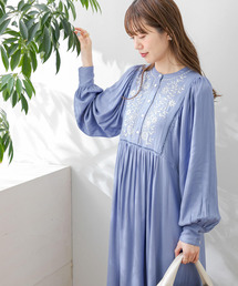 URBAN RESEARCH Sonny Label | エンブロイダリーヨークワンピース(ワンピース)