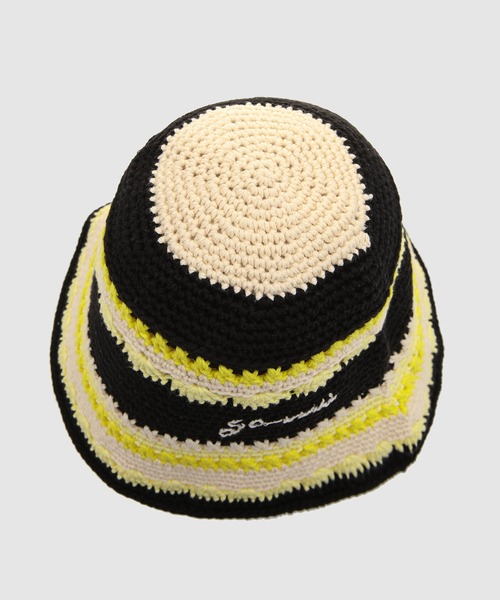 GANNI(ガニー)の「Cotton Crochet Bucket Hat(ハット・レディース・イエロー系その他・XS/S/M/L)」の4枚目の写真
