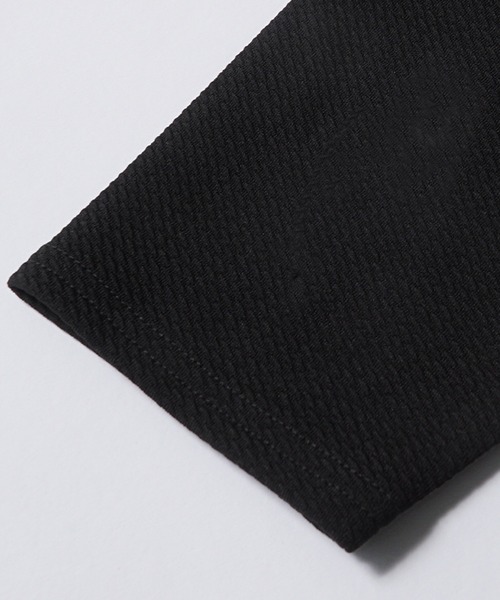 coca（coca）（コカ）の「エンボスVネックプルオーバー（Tシャツ/カットソー・レディース・ライトグレー/ブラック/ライトベージュ・M/L/S）」の6枚目の写真