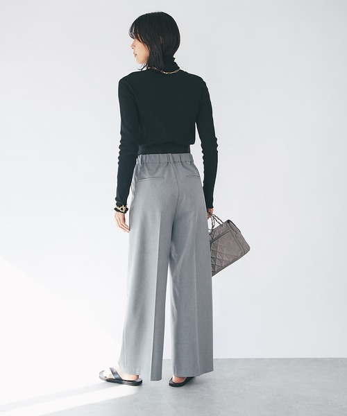 earthy(アーシー)の「earthy_/オーガニックコットンテレコタートル(Tシャツ/カットソー・レディース・ホワイト/ブラック/ブルー・FREE)」の18枚目の写真