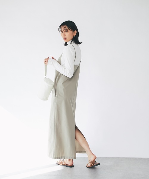 earthy(アーシー)の「earthy_/オーガニックコットンテレコタートル(Tシャツ/カットソー・レディース・ホワイト/ブラック/ブルー・FREE)」の20枚目の写真