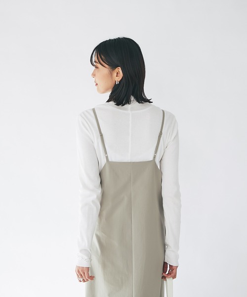 earthy(アーシー)の「earthy_/オーガニックコットンテレコタートル(Tシャツ/カットソー・レディース・ホワイト/ブラック/ブルー・FREE)」の12枚目の写真