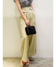 フラッピングワイドパンツ