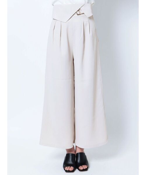 dazzlin（ダズリン）の「フラッピングワイドパンツ（その他パンツ・レディース・ブラック/グリーン/グレー・SMALL/MEDIUM）」の18枚目の写真