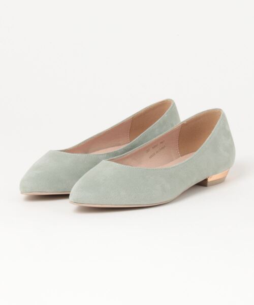 ASBee(アスビー)の「musee collection ミュゼ コレクション レディース ポインテッドフラットパンプス【幅広3E】 201(パンプス・レディース・グリーン系その他/パープル/ブルー系その他2/ピンク系その他/ブラック/イエロー/ベージュ系その他2・22.5cm/23.0cm/23.5cm/24.5cm/24.0cm/25.0cm)」の4枚目の写真