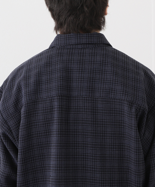 417 EDIFICE(フォーワンセブンエディフィス)の「バスケットジャケット(その他アウター・メンズ・ネイビー/ブラック・LARGE/MEDIUM)」の11枚目の写真