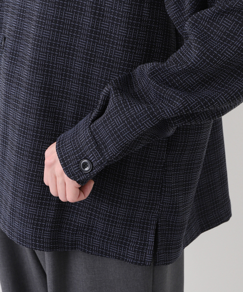 417 EDIFICE(フォーワンセブンエディフィス)の「バスケットジャケット(その他アウター・メンズ・ネイビー/ブラック・LARGE/MEDIUM)」の7枚目の写真