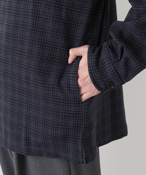 417 EDIFICE(フォーワンセブンエディフィス)の「バスケットジャケット(その他アウター・メンズ・ネイビー/ブラック・LARGE/MEDIUM)」の18枚目の写真