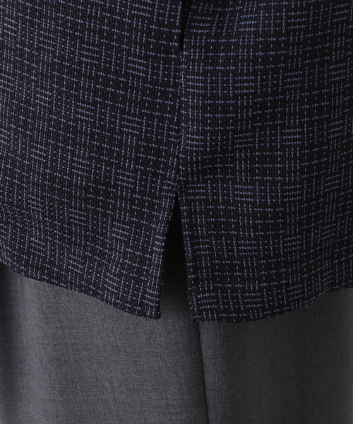 417 EDIFICE(フォーワンセブンエディフィス)の「バスケットジャケット(その他アウター・メンズ・ネイビー/ブラック・LARGE/MEDIUM)」の4枚目の写真