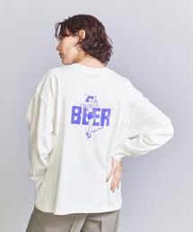 AMERICANA | ＜AMERICANA＞BEERプリント ロングスリーブ Tシャツ(Tシャツ/カットソー)