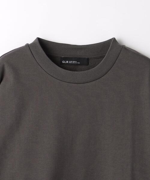 green label relaxing(グリーンレーベルリラクシング)の「ハイゲージ スウェット クルーネック ロングスリーブ トップス(Tシャツ/カットソー・メンズ・ライトブルー/オフホワイト/ダークブラウン/ダークグリーン・M/L/S/XL)」の13枚目の写真