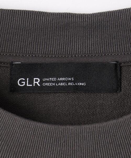 green label relaxing(グリーンレーベルリラクシング)の「ハイゲージ スウェット クルーネック ロングスリーブ トップス(Tシャツ/カットソー・メンズ・ライトブルー/オフホワイト/ダークブラウン/ダークグリーン・M/L/S/XL)」の16枚目の写真