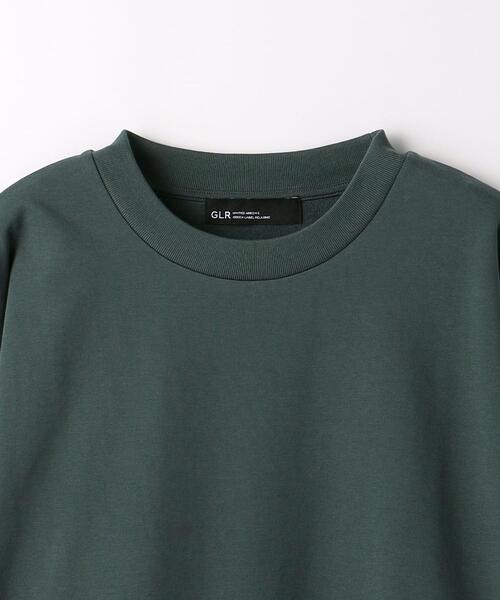 green label relaxing(グリーンレーベルリラクシング)の「ハイゲージ スウェット クルーネック ロングスリーブ トップス(Tシャツ/カットソー・メンズ・ライトブルー/オフホワイト/ダークブラウン/ダークグリーン・M/L/S/XL)」の22枚目の写真