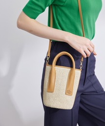 ROPE' | 【雑誌掲載】ラフィアライクシートミニバッグ(ハンドバッグ)