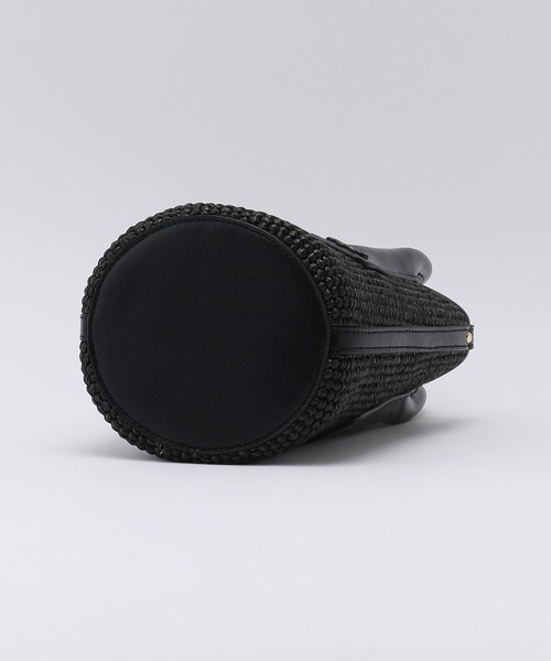 ROPE'（ロペ）の「【雑誌掲載】ラフィアライクシートミニバッグ（ハンドバッグ・レディース・ブラック/ベージュ・FREE）」の19枚目の写真