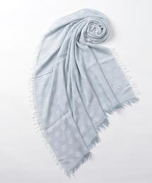 en recre | ドット柄ストール(マフラー)