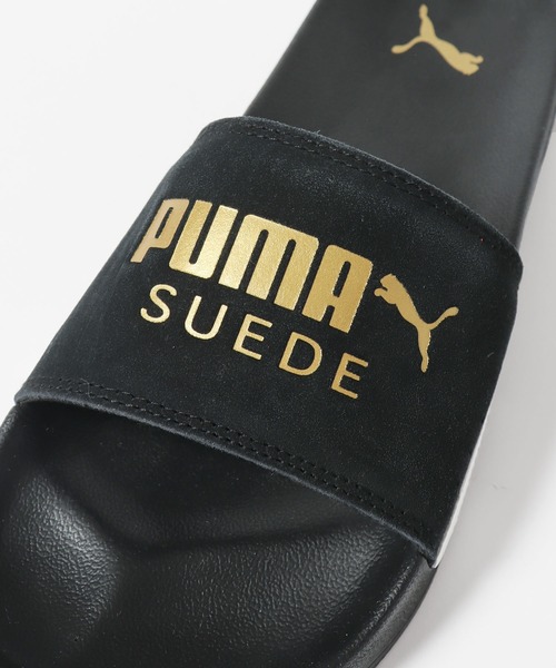 PUMA(プーマ)の「PUMA/プーマ リードキャット2.0 スウェード クラシック サンダル(サンダル・メンズ・ブラック/ホワイト/グリーン・26/28/27)」の7枚目の写真