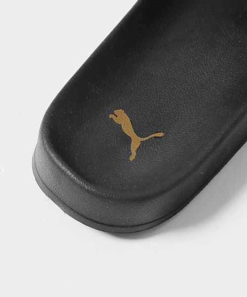 PUMA(プーマ)の「PUMA/プーマ リードキャット2.0 スウェード クラシック サンダル(サンダル・メンズ・ブラック/ホワイト/グリーン・26/28/27)」の6枚目の写真