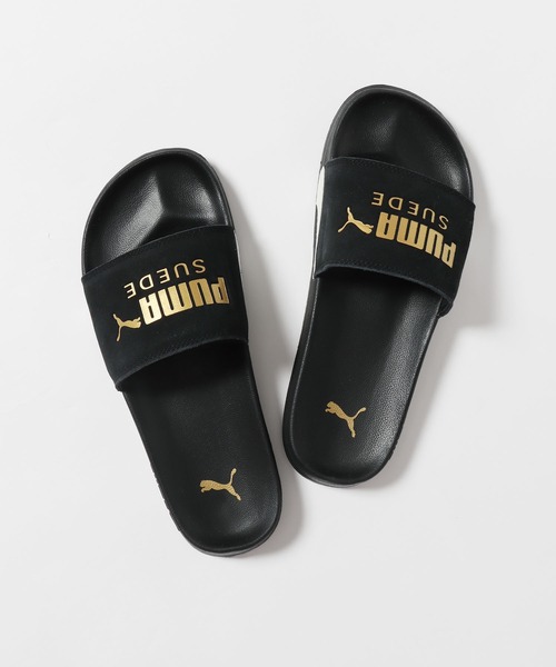 PUMA(プーマ)の「PUMA/プーマ リードキャット2.0 スウェード クラシック サンダル(サンダル・メンズ・ブラック/ホワイト/グリーン・26/28/27)」の14枚目の写真