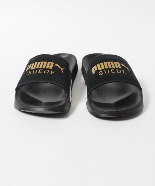 PUMA(プーマ)の「PUMA/プーマ リードキャット2.0 スウェード クラシック サンダル(サンダル・メンズ・ブラック/ホワイト/グリーン・26/28/27)」の10枚目の写真