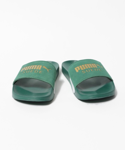 PUMA(プーマ)の「PUMA/プーマ リードキャット2.0 スウェード クラシック サンダル(サンダル・メンズ・ブラック/ホワイト/グリーン・26/28/27)」の22枚目の写真