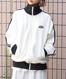 tiptop | 【人気アイテムランキング1位獲得】オーバルロゴトラックブルゾン(ブルゾン)