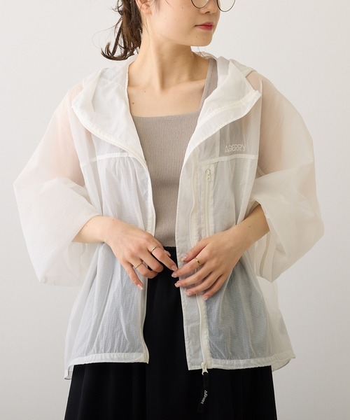 GERRY(ジェリー)の「【GERRY】シアージャケット(ナイロンジャケット・レディース・ブラック系/ホワイト系・FREE)」の9枚目の写真