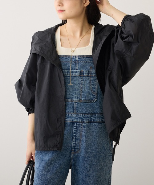 GERRY(ジェリー)の「【GERRY】シアージャケット(ナイロンジャケット・レディース・ブラック系/ホワイト系・FREE)」の3枚目の写真