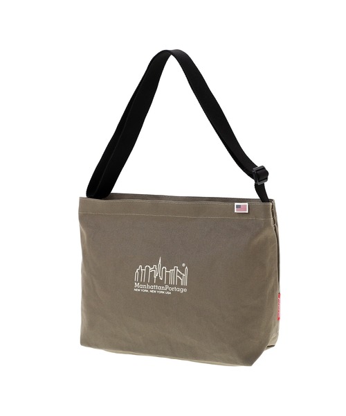 Manhattan Portage Clearview ショルダーバッグ カーキ Clearview Shoulder Bag Canvas（ショルダーバッグ）｜Manhattan