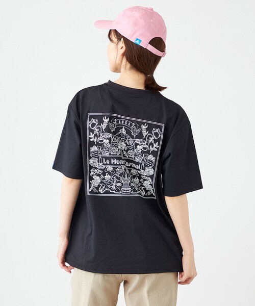 SHARE PARK（シェアパーク）の「【UVカット・撥水】イージーデニムロゴキャップ（キャップ・レディース・ネイビー系/サックスブルー系/ピンク系・F）」の9枚目の写真