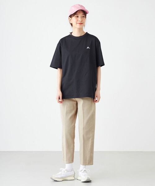 SHARE PARK（シェアパーク）の「【UVカット・撥水】イージーデニムロゴキャップ（キャップ・レディース・ネイビー系/サックスブルー系/ピンク系・F）」の11枚目の写真