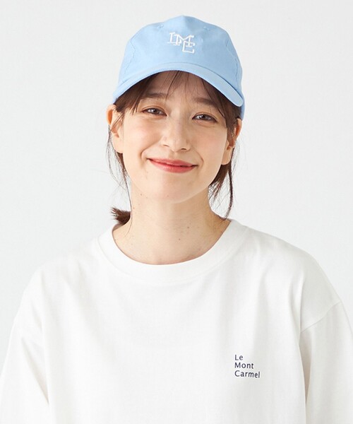 SHARE PARK（シェアパーク）の「【UVカット・撥水】イージーデニムロゴキャップ（キャップ・レディース・ネイビー系/サックスブルー系/ピンク系・F）」の14枚目の写真