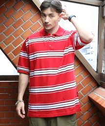 Cal Top | CALTOP ボーダーポロシャツ2(ポロシャツ)