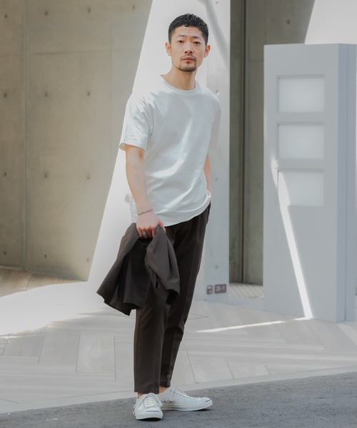 URBAN RESEARCH ROSSO MEN（アーバンリサーチロッソメン）の「『XLサイズあり』汗染み防止クルーネック半袖Tシャツ（Tシャツ/カットソー・メンズ・グレー/ホワイト/ネイビー/ブラック・X-LARGE/SMALL/LARGE/MEDIUM）」の11枚目の写真