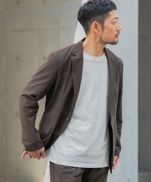 URBAN RESEARCH ROSSO MEN（アーバンリサーチロッソメン）の「『XLサイズあり』汗染み防止クルーネック半袖Tシャツ（Tシャツ/カットソー・メンズ・グレー/ホワイト/ネイビー/ブラック・X-LARGE/SMALL/LARGE/MEDIUM）」の13枚目の写真