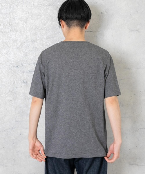 URBAN RESEARCH ROSSO MEN（アーバンリサーチロッソメン）の「『XLサイズあり』汗染み防止クルーネック半袖Tシャツ（Tシャツ/カットソー・メンズ・グレー/ホワイト/ネイビー/ブラック・X-LARGE/SMALL/LARGE/MEDIUM）」の17枚目の写真