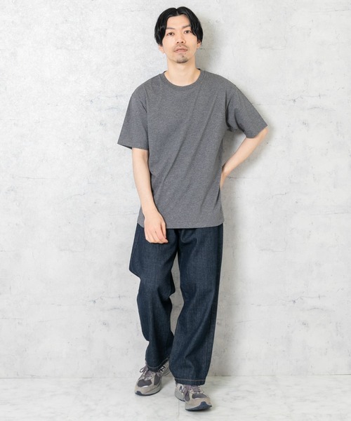 URBAN RESEARCH ROSSO MEN（アーバンリサーチロッソメン）の「『XLサイズあり』汗染み防止クルーネック半袖Tシャツ（Tシャツ/カットソー・メンズ・グレー/ホワイト/ネイビー/ブラック・X-LARGE/SMALL/LARGE/MEDIUM）」の18枚目の写真