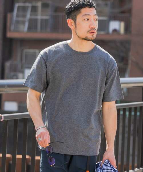 URBAN RESEARCH ROSSO MEN（アーバンリサーチロッソメン）の「『XLサイズあり』汗染み防止クルーネック半袖Tシャツ（Tシャツ/カットソー・メンズ・グレー/ホワイト/ネイビー/ブラック・X-LARGE/SMALL/LARGE/MEDIUM）」の20枚目の写真