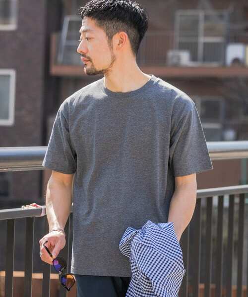 URBAN RESEARCH ROSSO MEN（アーバンリサーチロッソメン）の「『XLサイズあり』汗染み防止クルーネック半袖Tシャツ（Tシャツ/カットソー・メンズ・グレー/ホワイト/ネイビー/ブラック・X-LARGE/SMALL/LARGE/MEDIUM）」の22枚目の写真