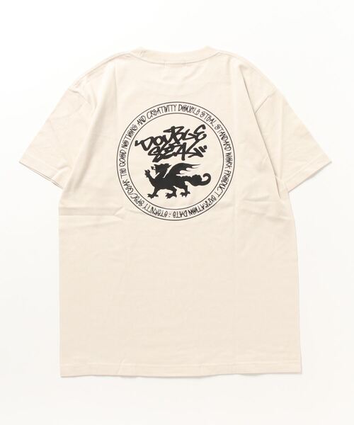 DOUBLE STEAL(ダブルスティール)の「ドラゴンシンボル ヘビーウェイトTシャツ(Tシャツ/カットソー・メンズ・ブラック/ライトベージュ/ホワイト/レッド・MEDIUM/LARGE/X-LARGE/XX-LARGE)」の20枚目の写真