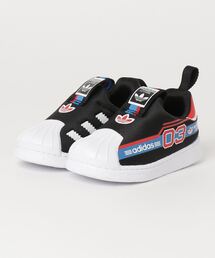 adidas（アディダス）の「adidas アディダス 12-16SST 360 I キッズ SST 360 HQ4076 CBLA/VIVR/FTWW（スニーカー・キッズ）」