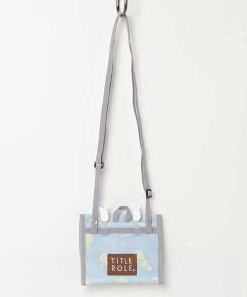 atmos pink(アトモスピンク)の「すみっこぐらし マルチショルダーポーチ(ショルダーバッグ・キッズ・ブルー/クリーム・FREE)」の3枚目の写真