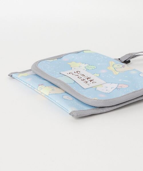 atmos pink(アトモスピンク)の「すみっこぐらし マルチショルダーポーチ(ショルダーバッグ・キッズ・ブルー/クリーム・FREE)」の4枚目の写真