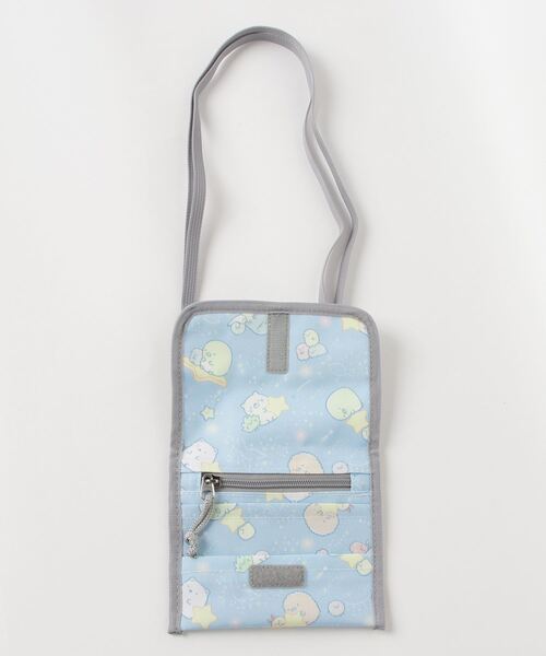 atmos pink(アトモスピンク)の「すみっこぐらし マルチショルダーポーチ(ショルダーバッグ・キッズ・ブルー/クリーム・FREE)」の5枚目の写真