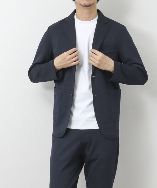 NOLLEY'S goodman(ノーリーズグッドマン)の「《セットアップ対応》カノコ テーラードジャケット(テーラードジャケット・メンズ・ブラック/ネイビー・S/M/L/XL)」の7枚目の写真