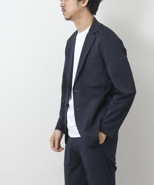 NOLLEY'S goodman(ノーリーズグッドマン)の「《セットアップ対応》カノコ テーラードジャケット(テーラードジャケット・メンズ・ブラック/ネイビー・S/M/L/XL)」の9枚目の写真