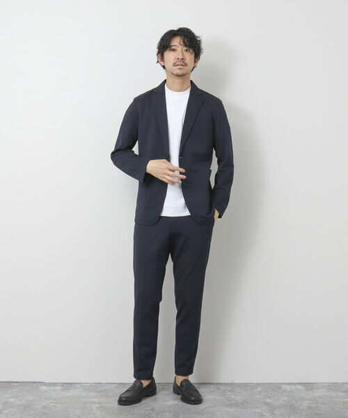 NOLLEY'S goodman(ノーリーズグッドマン)の「《セットアップ対応》カノコ テーラードジャケット(テーラードジャケット・メンズ・ブラック/ネイビー・S/M/L/XL)」の12枚目の写真