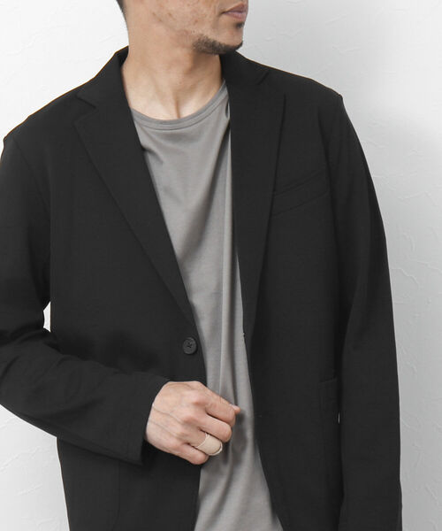 NOLLEY'S goodman(ノーリーズグッドマン)の「《セットアップ対応》カノコ テーラードジャケット(テーラードジャケット・メンズ・ブラック/ネイビー・S/M/L/XL)」の15枚目の写真